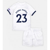 Tottenham Hotspur Pedro Porro #23 Hemmadräkt Barn 2023-24 Kortärmad (+ Korta byxor)